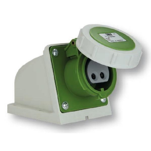 PCE 1822-12V CEE OPBOUW WANDCONTACTDOOS 16A afbeelding 2