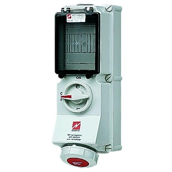MENNEKES CEE 5946A WCD 32A 4P 3H 400-440V IP67 DU afbeelding 2