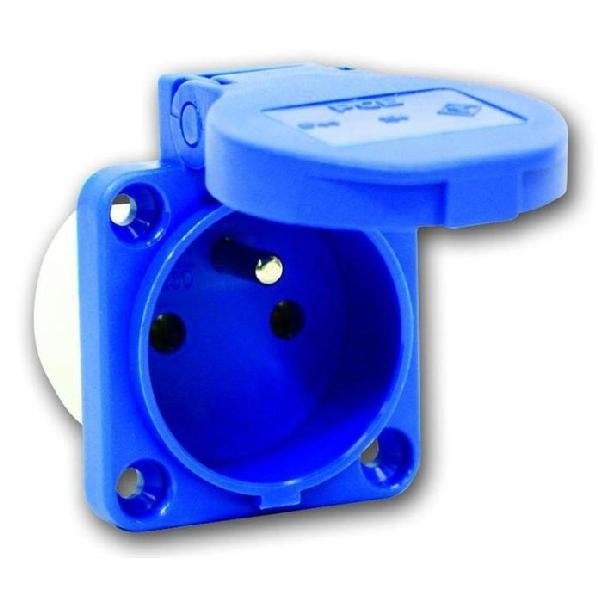 PCE 104-0B SCHUKO INBOUW WANDCONTACTDOOS afbeelding 2