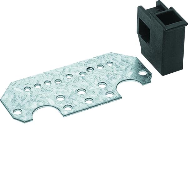 Hager Raildrager 1-polig 12x5/10mm VPE=2 UZ01S2 afbeelding 2