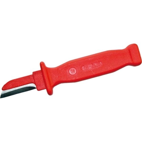 Kabelmes Recht 1000V VDE met vergrendeld veiligheidskapje afbeelding 2