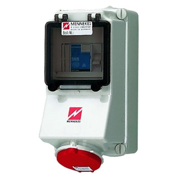 MENNEKES CEE 7126 WCD 16A4P 6H400V IP44 MET AARD afbeelding 2