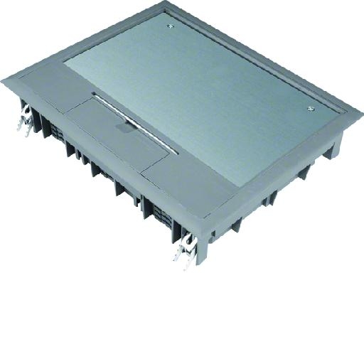 Hager Installatiedoos 200x253mm grijs voor 5mm vloerafd. VE09057011 afbeelding 2