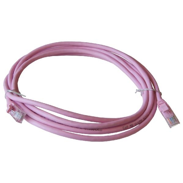 GRAYLE PATCH UTP C5E RZ 3M CAT KABEL C5E ROZE 3.0M afbeelding 2