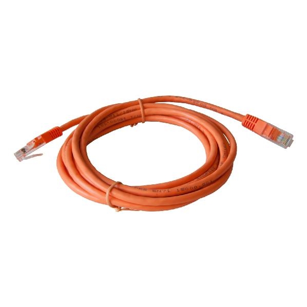 GRAYLE PATCH UTP C5E OR 3M CAT KABEL C5E ORANJE 3. afbeelding 2