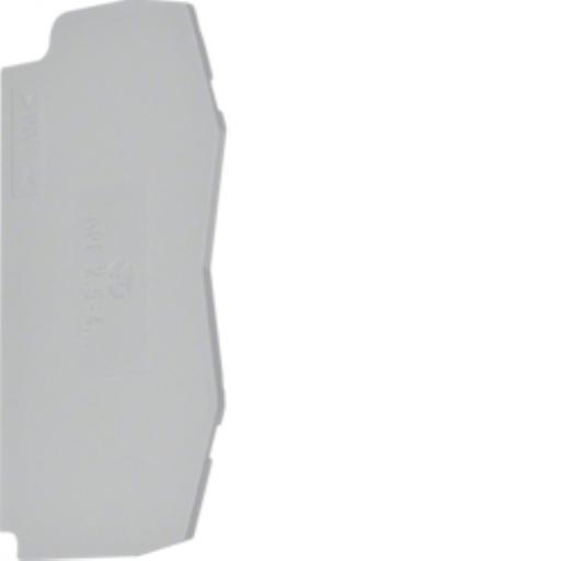 Hager Afsluitplaat grijs voor KYA02LH, KYA04LH KWE18G afbeelding 2