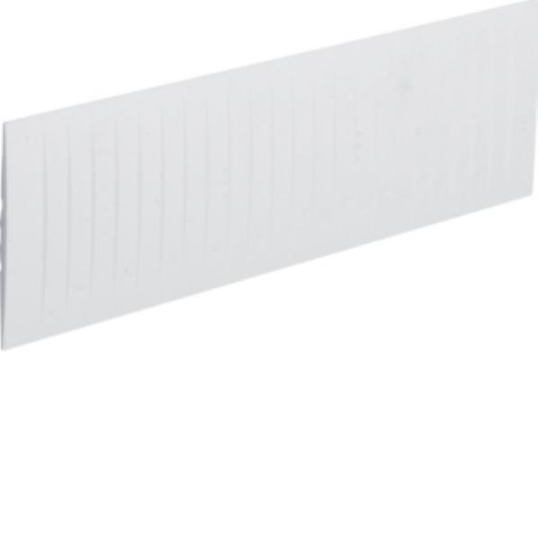 Hager Afdekstrook vergrendelbaar 12 modulen, wit ZZ35S afbeelding 2
