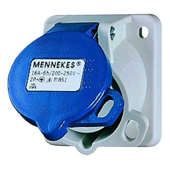 MENNEKES CEE 851 INB. CONTACTDOOS16A3P 6H230V I afbeelding 2
