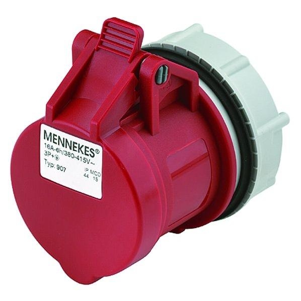 MENNEKES CEE 907 INB. WCD 16A5P 6H400V IP44 RAP afbeelding 2