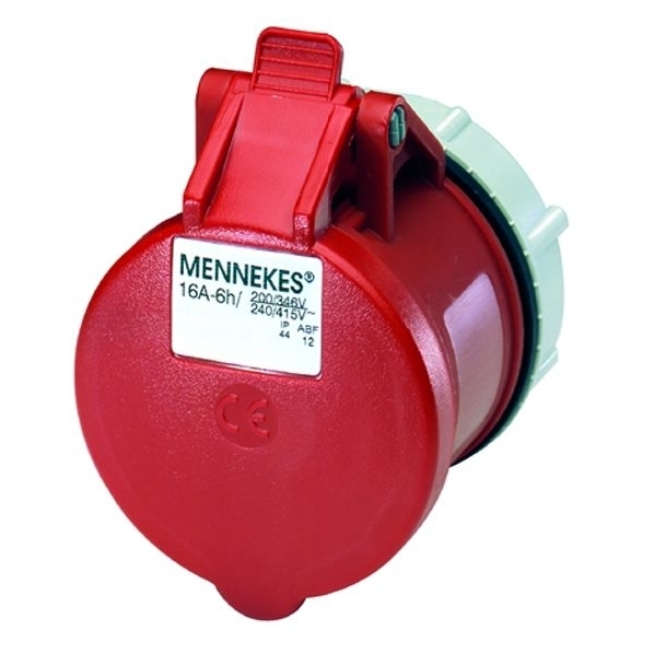MENNEKES CEE 969 INB. WCD 16A5P 6H400V IP44 RAP afbeelding 2