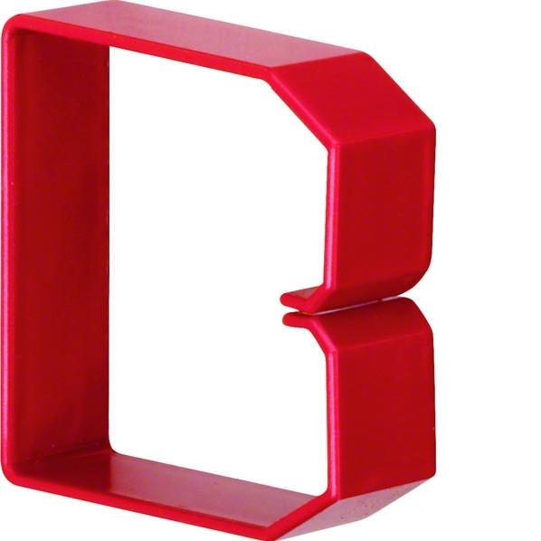 Kabelhouder HNG 75x75 RAL3020 rood afbeelding 2