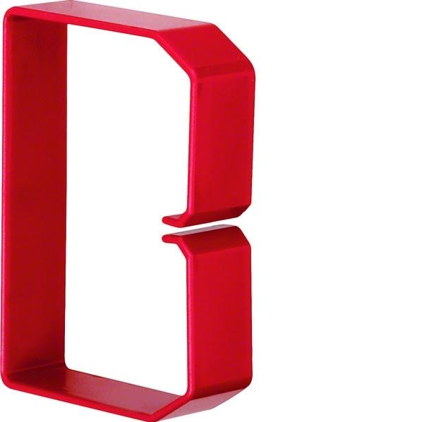 Kabelhouder HNG  75x100 RAL3020 rood afbeelding 2