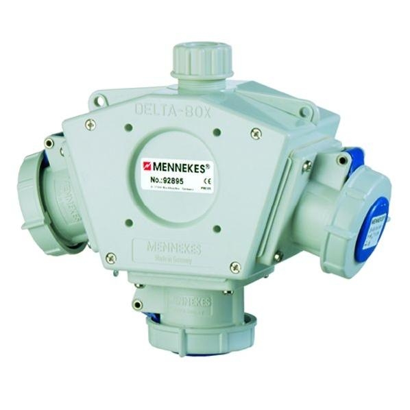 MENNEKES CEE 92895 VERDEELBOX 3X16A3P 230V IP67 afbeelding 2