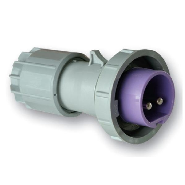 PCE 0822-12V CEE STEKKER 16A 2P 42V IP67 SH afbeelding 2
