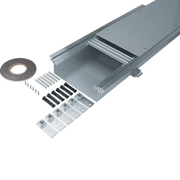 Hager Vloergoot bovenliggend staal 60-100mm nat BKWD300060 afbeelding 2