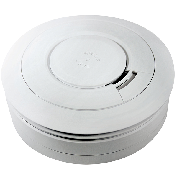 Rookmelder optisch 3V lithium (10 jaar)+audiolink