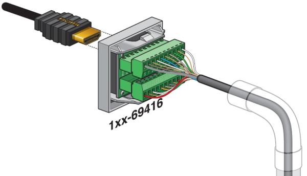 Cpl incl. HDMI-schroefaansl. 123-69416 afbeelding 3