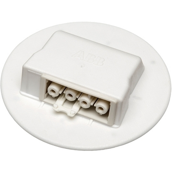 ABB HAF CD/RM GBW1-4 CENTR DOOS DEKS GST4P WT BEDR afbeelding 2