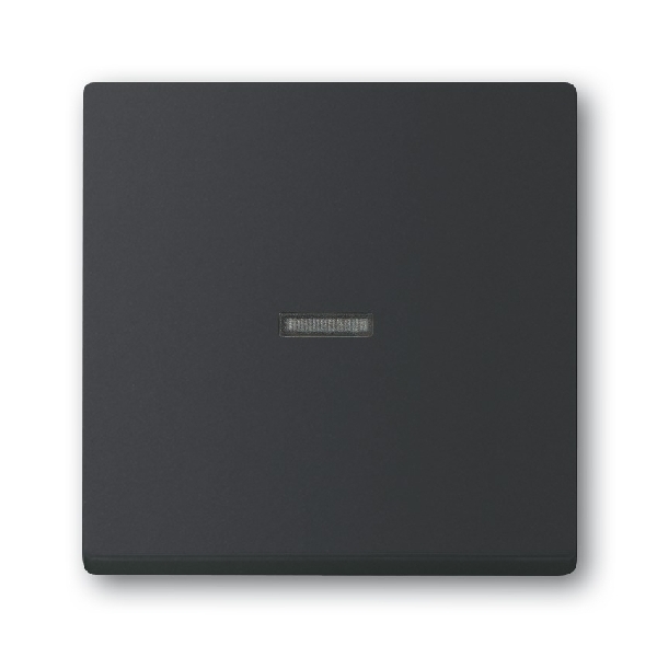 Busch-Jaeger bedieningswip met lens mat zwart (2CKA001751A3154) afbeelding 2