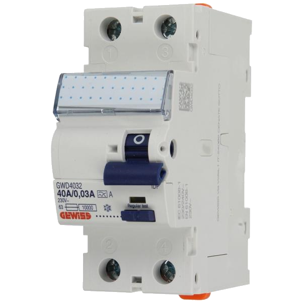GW Aardlekschakelaar 2/40/30 GWD4032