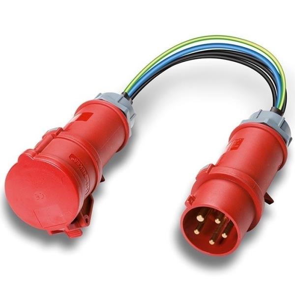 Benning meetadapter 3 fase 16 A CEE 5-polig t.b.v. CM 9, 9-1, 9-2 - actief (044127) afbeelding 2