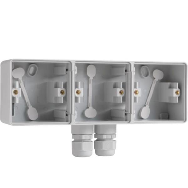 Hydro opb.ds. 3v hor. 2xM20-wartel 700-84952