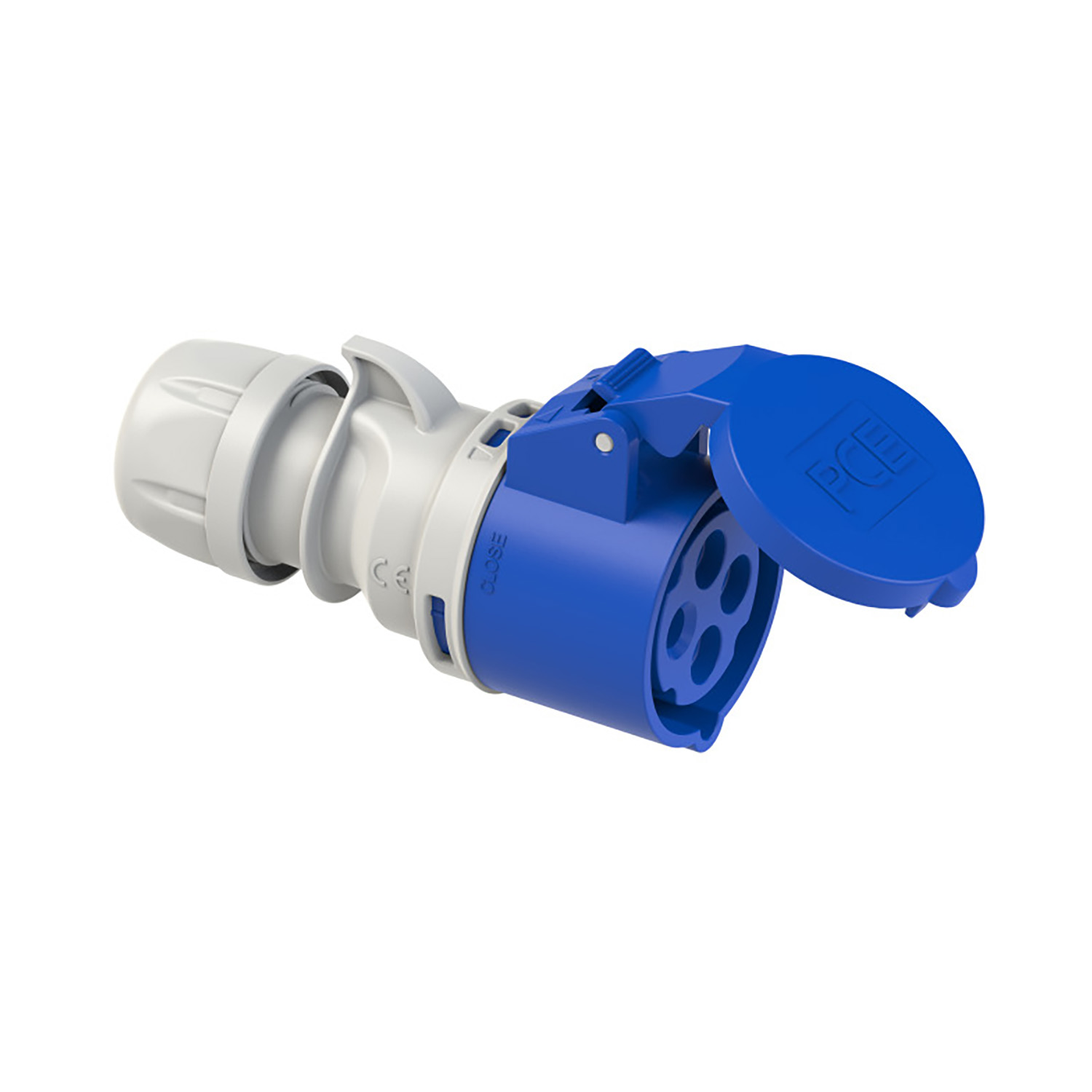 Pce 224-9V Contrast 32A 4P 9H Shark afbeelding 2
