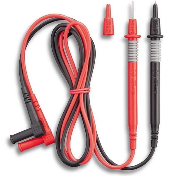 BENNING Meetsnoerenset 4mm CAT II, III, IV met 2mm meetpunt 1,40m, 2-delig afbeelding 2