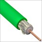 BEDEA TELASS 100 GROEN PE COAXKABEL 75 OHM GROND R100 afbeelding 2