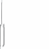 Hager Stangenset symmetrisch IP44/54, H=800 mm FZ982 afbeelding 2