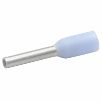 KLAUKE 167/H ADEREINDHULS 0.25MM2 LI BL L=6 afbeelding 2