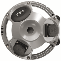 MENNEKES CEE 94354SI MENNEKES 3 KRAFT ZILVER afbeelding 2