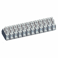 Kroonstrip 150°C 12-polig 10mm² grijs 1110FV afbeelding 2