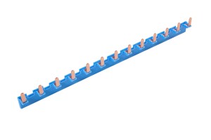 Gewiss Aansluitrail 1f 12x1p blauw