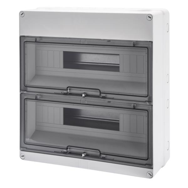 GW Modulaire verdeler met transparante deur 36 mod. (2x18) IP55 GW40009 afbeelding 2