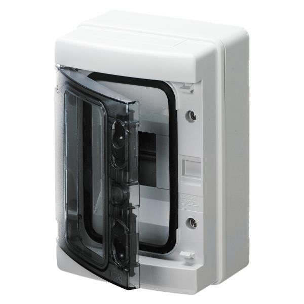 GW Modulaire verdeler met transparante deur 4 mod. IP65 GW40101 afbeelding 2