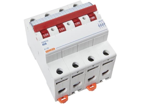 GW Hoofdschakelaar 4p/40A GW96135