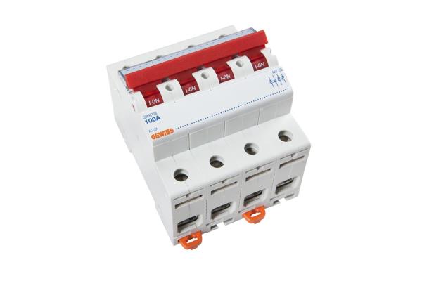 GW Hoofdschakelaar 4p/100A GW96178