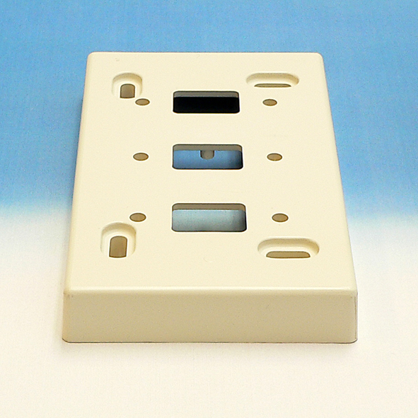 P25/K25 montageplaat incl. 6x bus MS25 crème 5520 afbeelding 2