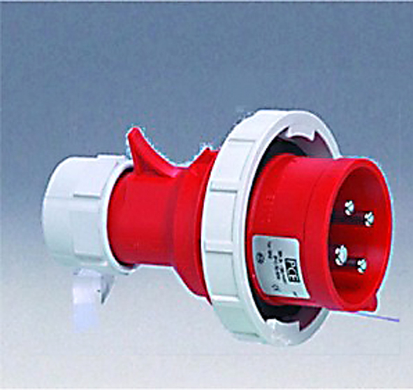 PCE 0242-6V stekker 32A 4P WD afbeelding 2