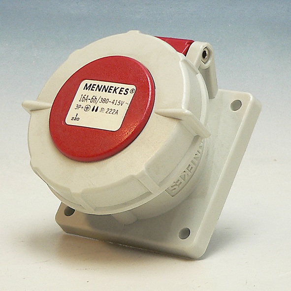 MENNEKES CEE 222 WCD 16A 4P INB 400V G4 afbeelding 2
