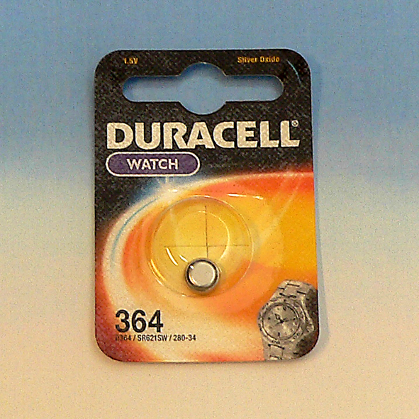 DURACELL D 364 KNOOPCEL IEC SR60 1.55V 1=1ST afbeelding 2