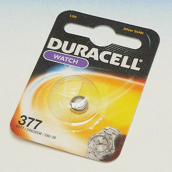 DURACELL D 377 KNOOPCEL IEC 66 1.55V 1=1ST afbeelding 2