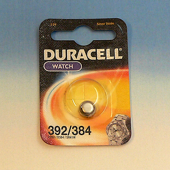 DURACELL D 392 KNOOPCEL IEC SR41 1.55V 1=1ST afbeelding 2