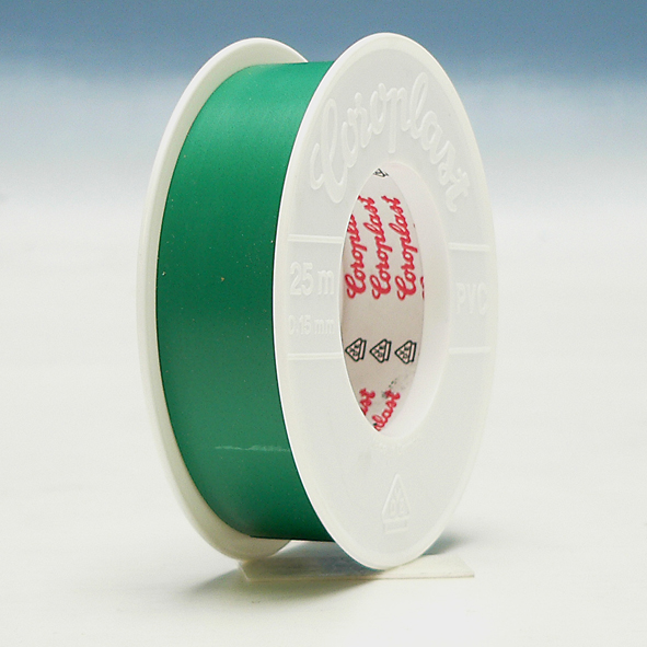 Coroplast 302 isolatietape 25mm groen 25m afbeelding 2