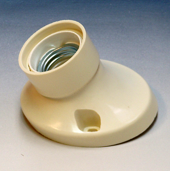 Corodex toneelfitting creme E27 schuin 538W6 08818002