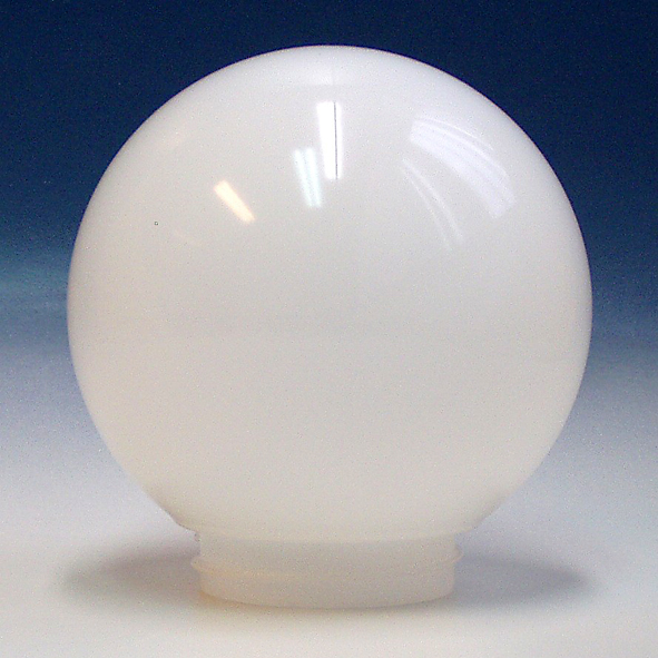 Corodex ballon 60w pmma kunststof schroefkogel 160mm pmma opaal 08840326 kan tegen een stootje