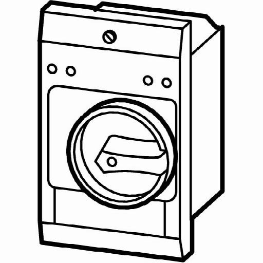 EATON E-PKZ0-GR KAST INBOUW PKZ0G ROOD/GEEL afbeelding 2