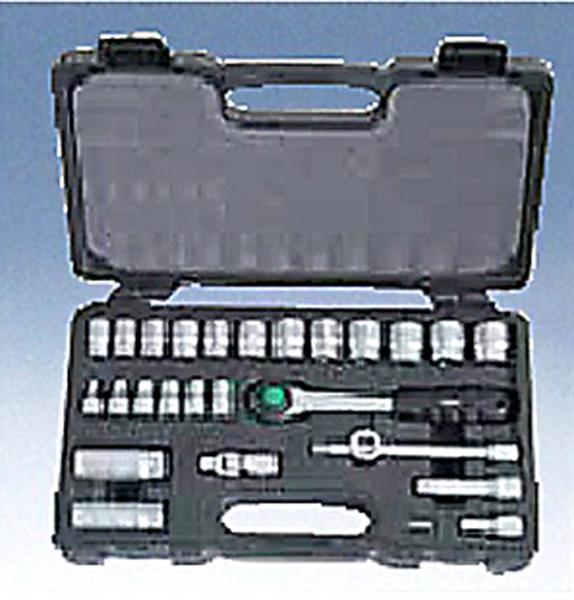 HAUPA 110676 DOPSLEUTELSET 26 DELIG 3/8" afbeelding 2