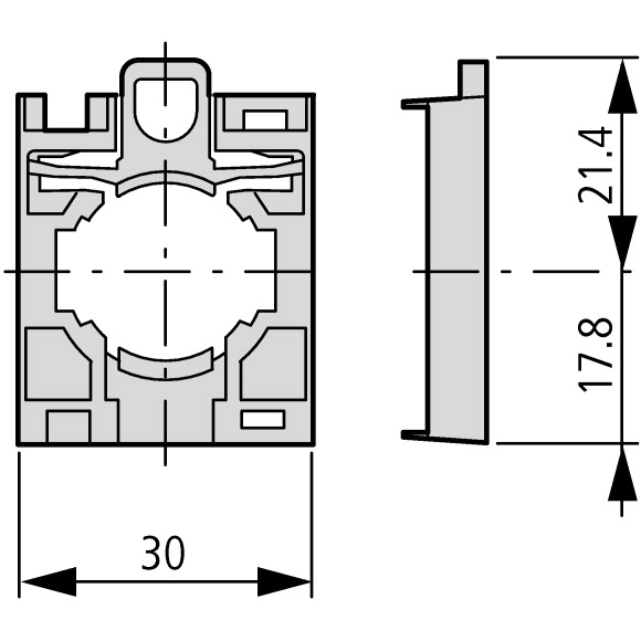 EATON M22-ZA CENTREERADAPTER afbeelding 2